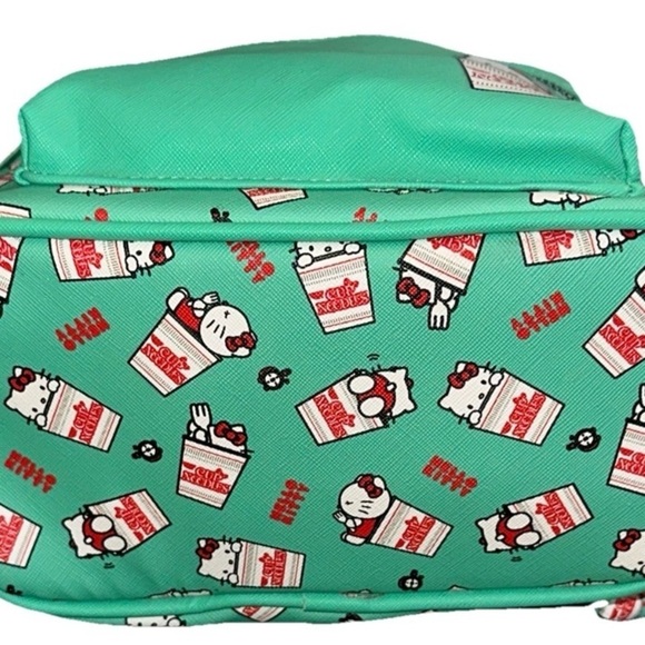 hello kitty cup noodles backpack Nissin Cup Noodles Mini Backpack, Red/White, 7W x 8H x 3D (9607) : Clothing, Shoes & Jewelry including her bow Hello Kitty Glam Gear-Up Cold
